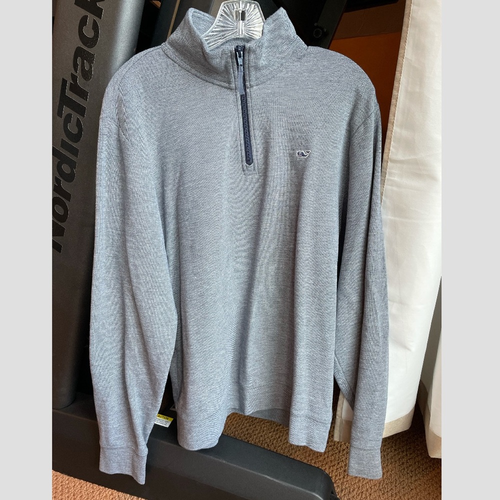 3/4 zip sweater from vineyard vines size medium